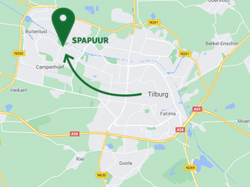 Brabant Tilburg naar SP