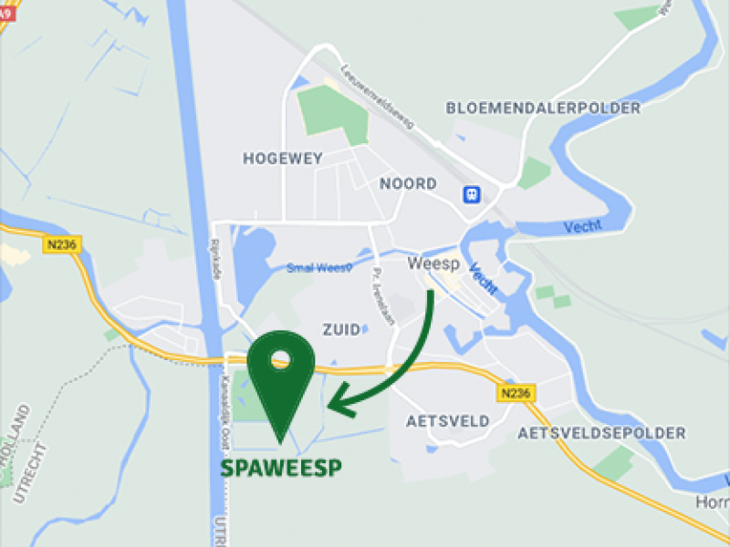 Noord Holland Weesp naar SWP